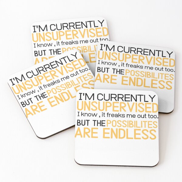 Item preview, I'm currently unsupervised humor sarcastic funny shirt designed and sold by Castore design.