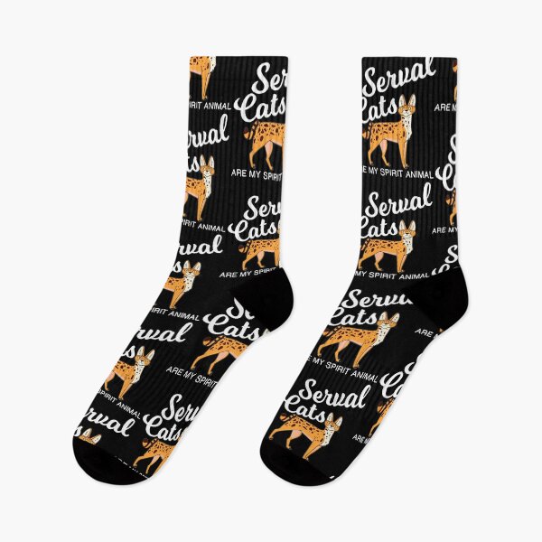 Item preview, Funny Serval Cats Are My Spirit Animal product designed and sold by jakehughes2015.