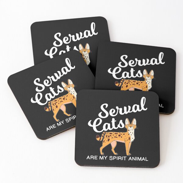 Item preview, Funny Serval Cats Are My Spirit Animal product designed and sold by jakehughes2015.