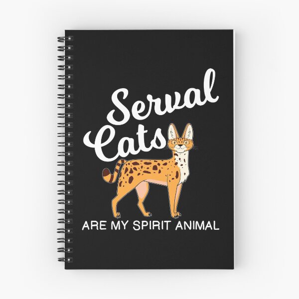 Item preview, Funny Serval Cats Are My Spirit Animal product designed and sold by jakehughes2015.