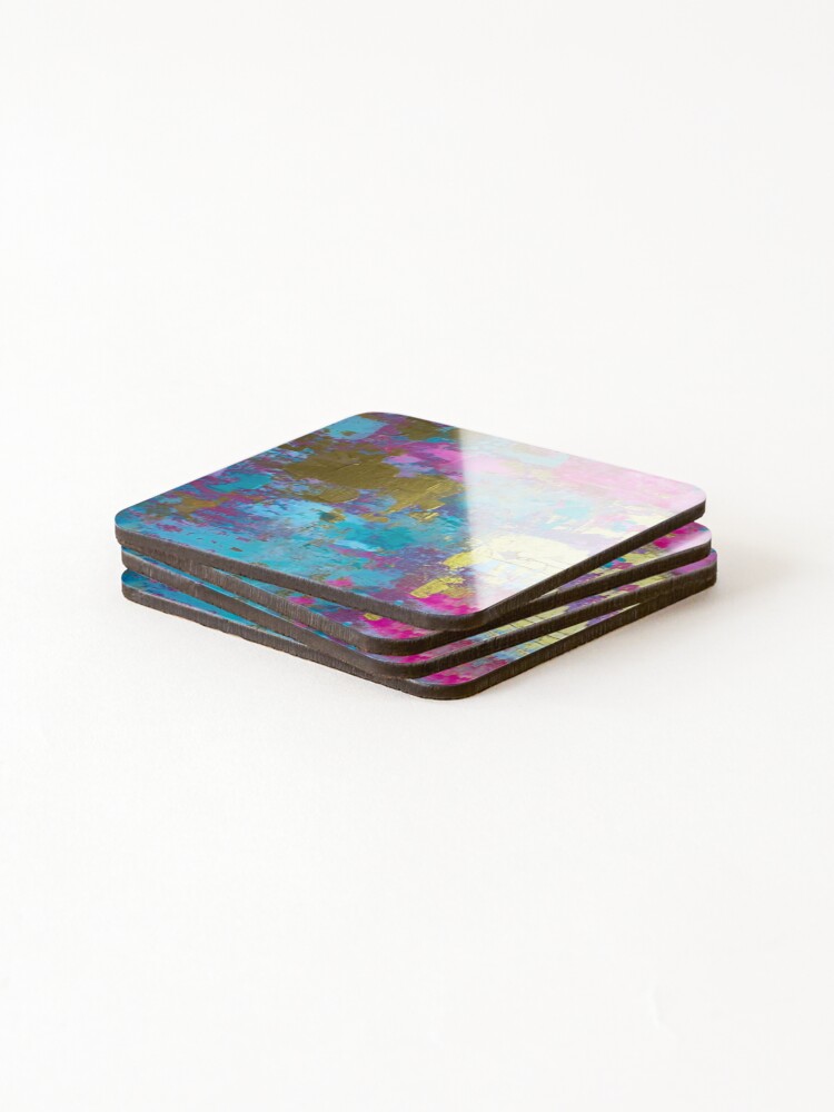 Thumbnail 4 of 5, Coasters (Set of 4), Royal Spring designed and sold by DGCustom.