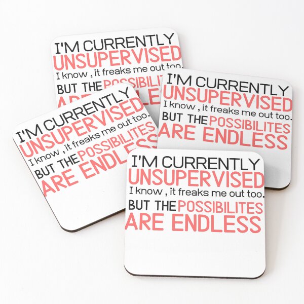 Item preview, I'm currently unsupervised humor sarcastic funny shirt designed and sold by Castore design.