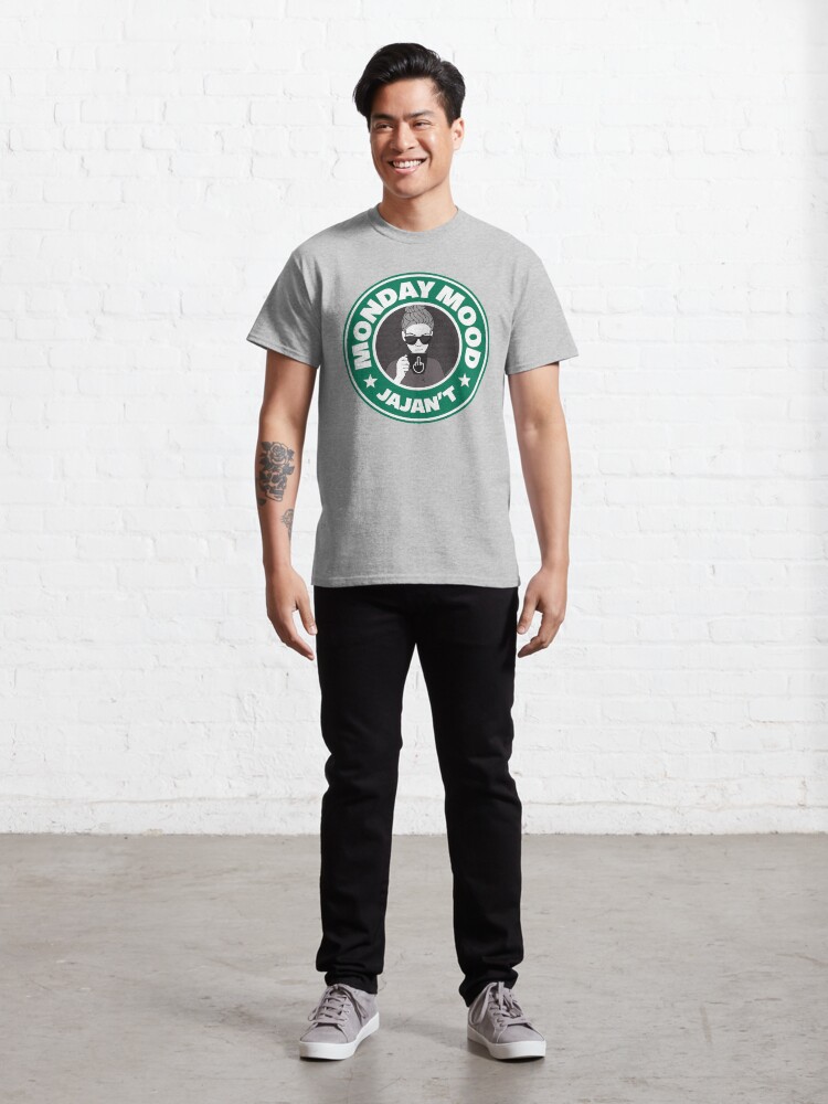 Vista alternativa de Camiseta clásica Monday mood: JAJAN´T