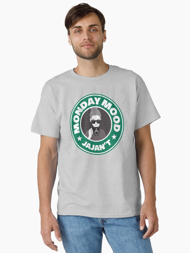 Imagen 1 de 7, Camiseta clásica con la obra Monday mood: JAJAN´T, diseñada y vendida por Nutricienta.
