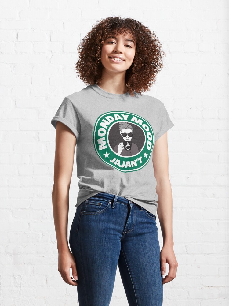 Vista alternativa de Camiseta clásica Monday mood: JAJAN´T