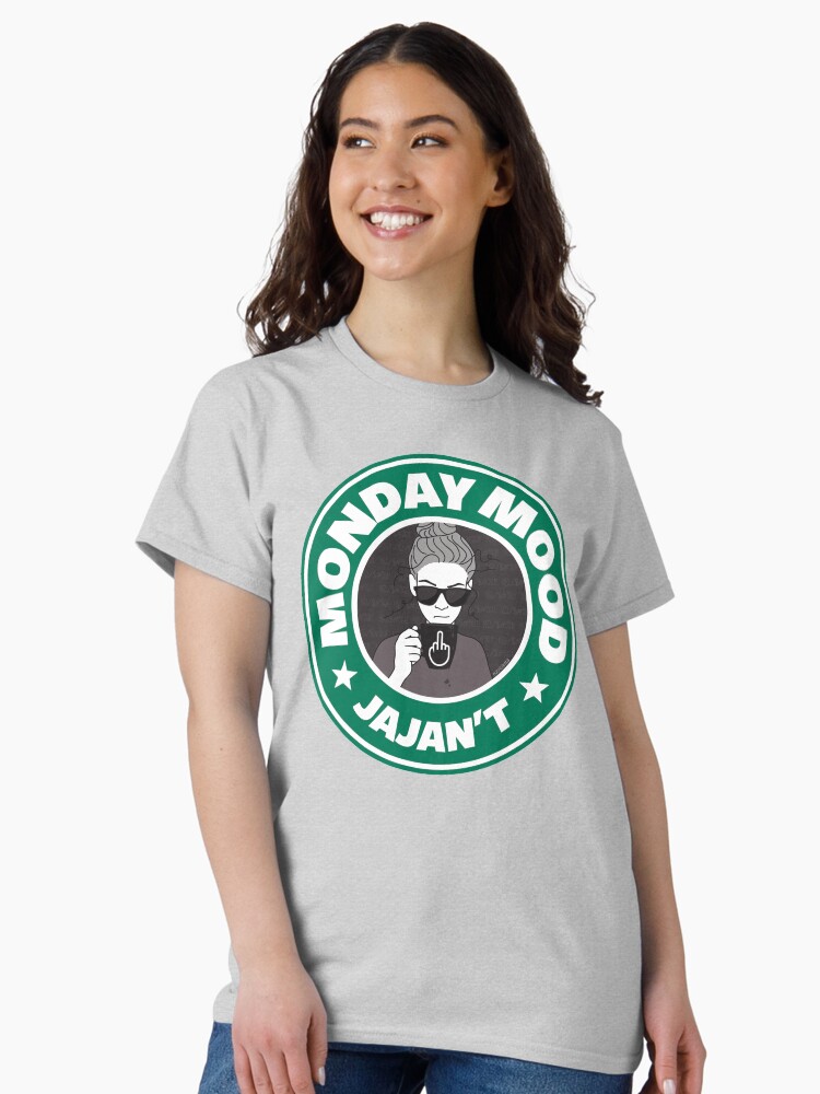 Imagen 2 de 7, Camiseta clásica con la obra Monday mood: JAJAN´T, diseñada y vendida por Nutricienta.