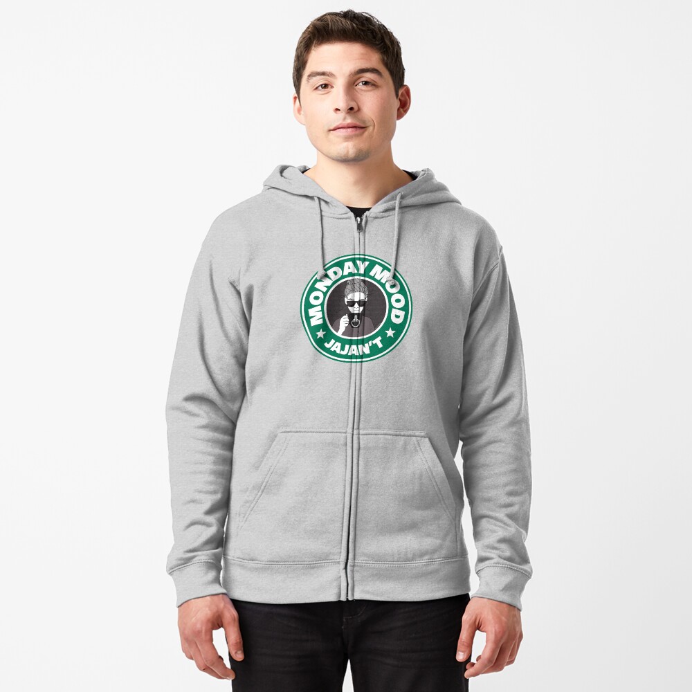 Vista previa del artículo con la obra «Sudadera con capucha y cremallera», diseñado y vendido por Nutricienta.
