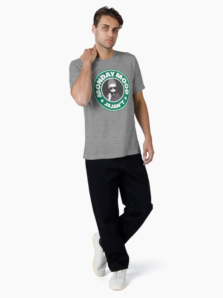 Imagen 4 de 7, Camiseta de tejido mixto con la obra Monday mood: JAJAN´T, diseñada y vendida por Nutricienta.