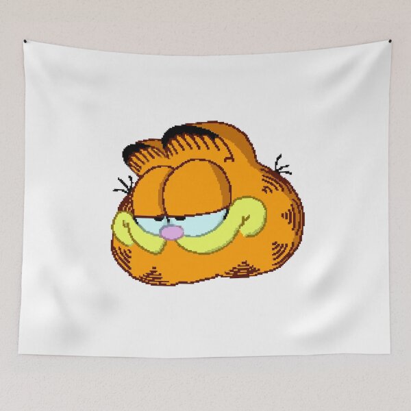 Aperçu de l'œuvre Garf 8 bits créée et vendue par evemo.
