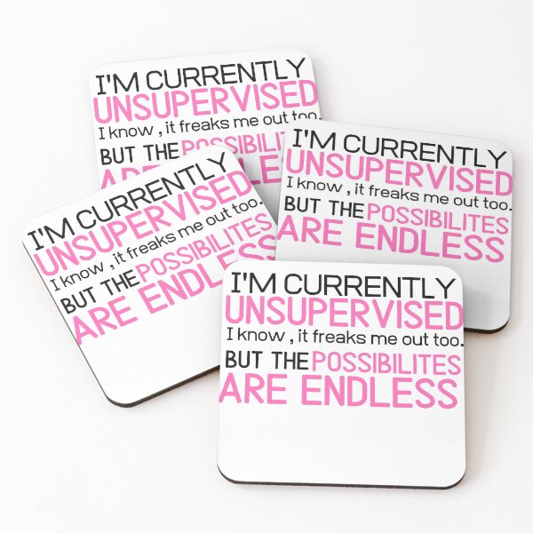 Item preview, I'm currently unsupervised humor sarcastic funny shirt designed and sold by Castore design.