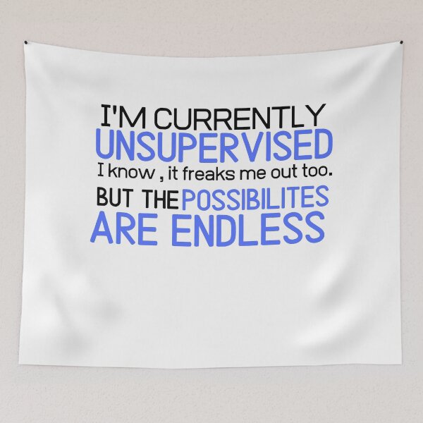 Item preview, l'm currently unsupervised humor sarcastic funny shirt designed and sold by Castore design.