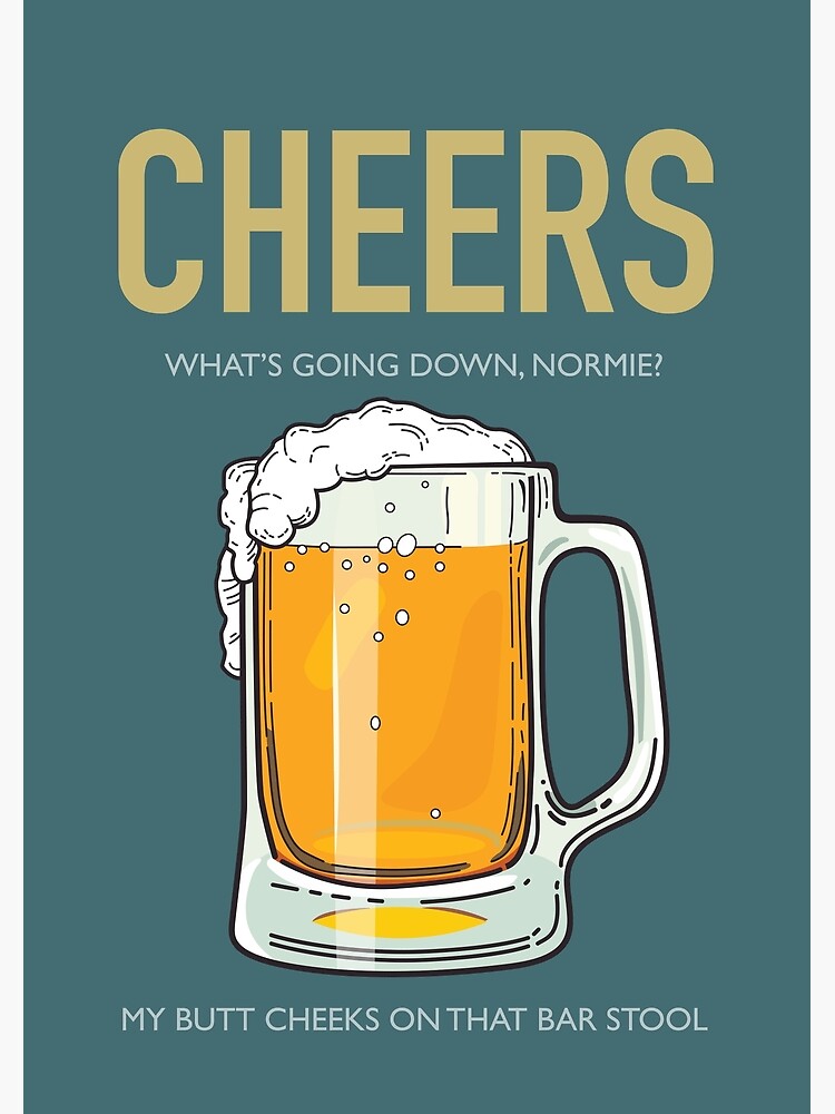 Cheers - TV Series poster by MoviePosterBoy