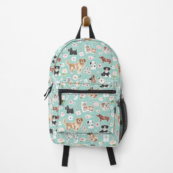 Dog print backpack new arrivals