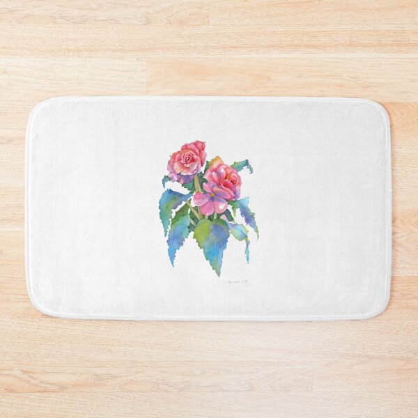 Item preview, Roseform Begonia watercolor designed and sold by Pat Yager.
