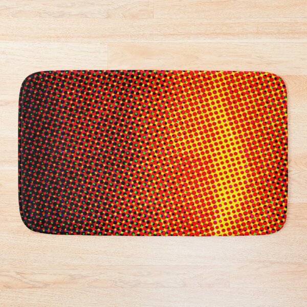 Item preview, Fire flame in darkness retro pop art, halftone texture designed and sold by TheWalnut.