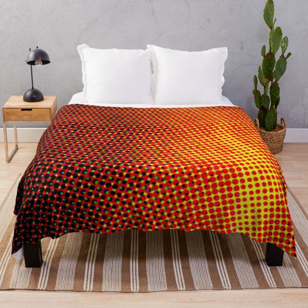 Item preview, Fire flame in darkness retro pop art, halftone texture designed and sold by TheWalnut.