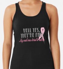 Hölle ja, sie sind falsch ... Tanktop für Frauen