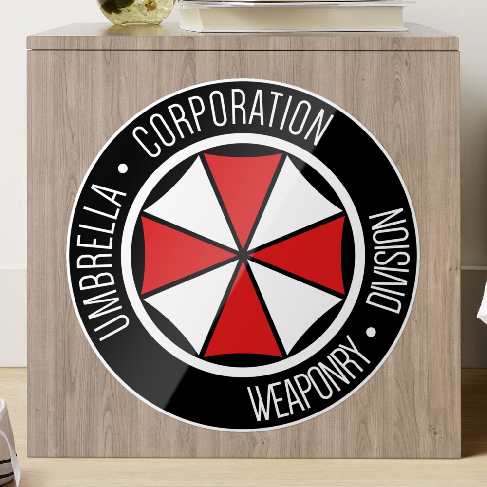 Evil Company Logo Umbrella Weaponary Division Sticker for Sale by