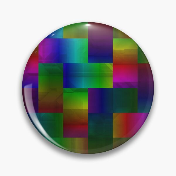 Item preview, Colored Squares Mosaic designed and sold by Sybille-Yates.