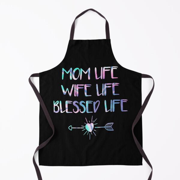 Item preview, Mom Life Wife Life Blessed Life Watercolor Funny Mother Day Gift for Wife designed and sold by Shop signer.