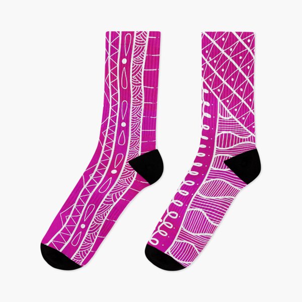 Item preview, Pattern white over 60's pink designed and sold by Epc-.