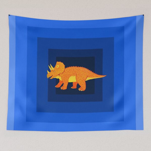 Item preview, Triceratops the 3 Horned Face designed and sold by Q Art & Design .