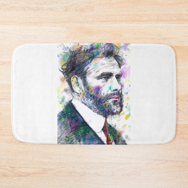 Item preview, GUSTAV KLIMT watercolor portrait designed and sold by lautir.