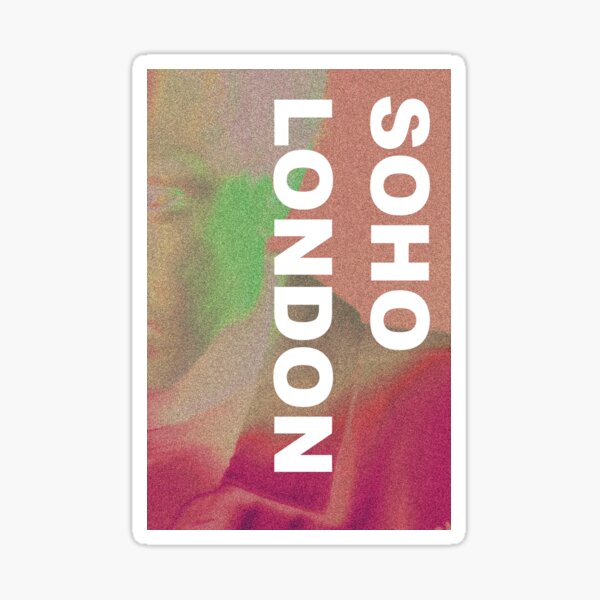SOHO LONDON ANDREI LUCAS ALBUM MERCH Sticker