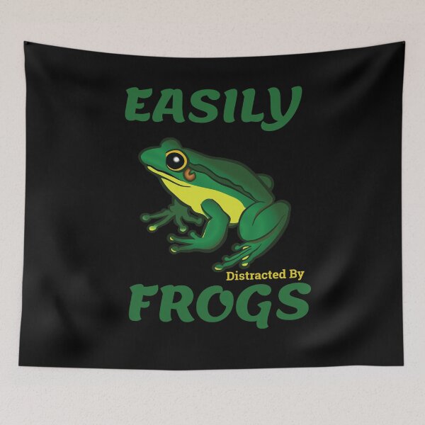 Item preview, Easily Distracted Frogs designed and sold by Jacksonsmerch.