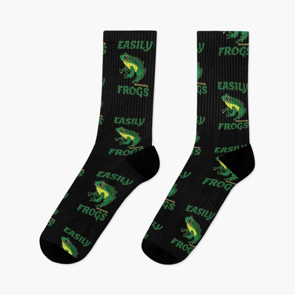 Item preview, Easily Distracted Frogs designed and sold by Jacksonsmerch.