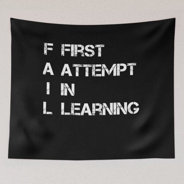 Item preview, FAIL FIRST ATTEMPT IN LEARNING designed and sold by Oberlaender.