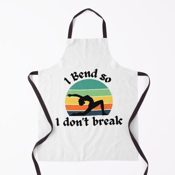 Item preview, I bend so i don't break - yoga pose silhouette designed and sold by poojapatel5.