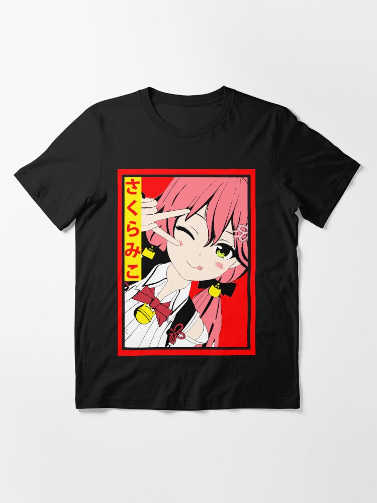 Hololive Sakura Miko Twintail | Essential T-Shirt