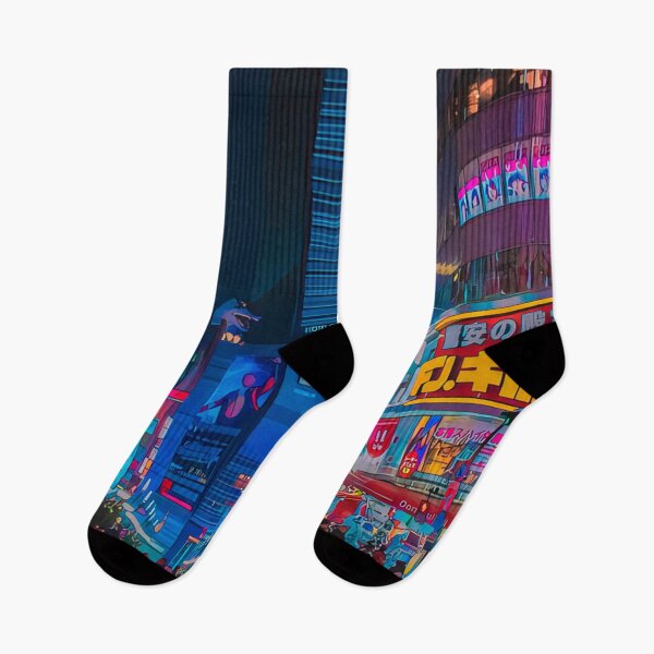 Item preview, Cyberpunk Taxi in Tokyo designed and sold by KaremaJ.