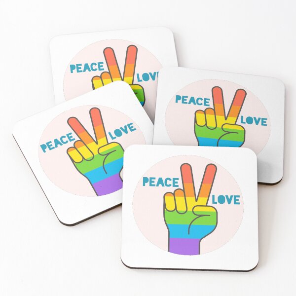 Item preview, Peace and Love  designed and sold by BubuArt.