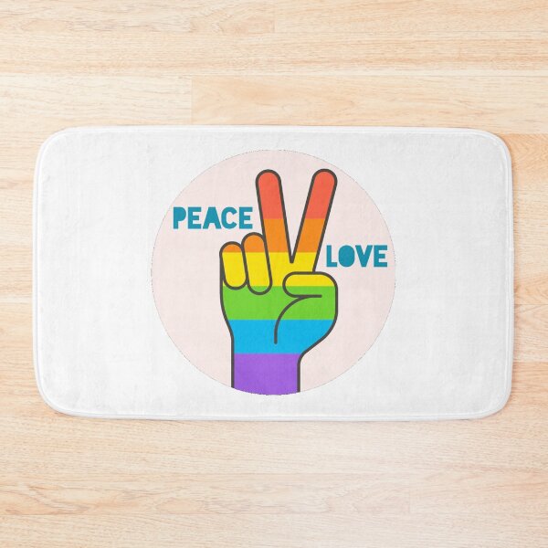 Item preview, Peace and Love  designed and sold by BubuArt.
