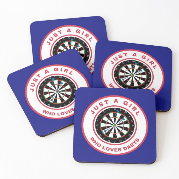 Item preview, Just a girl who loves Darts designed and sold by fev-rocks.