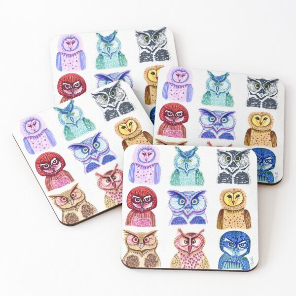 Item preview, 9 Owls designed and sold by Kerstin Stock.