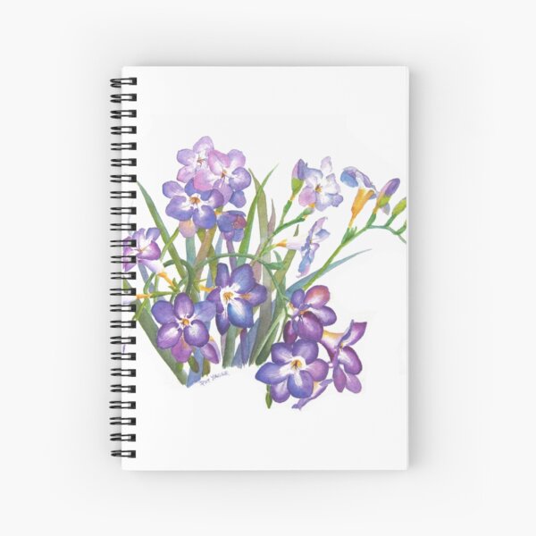 Item preview, Purple Freesia in Spring designed and sold by Pat Yager.