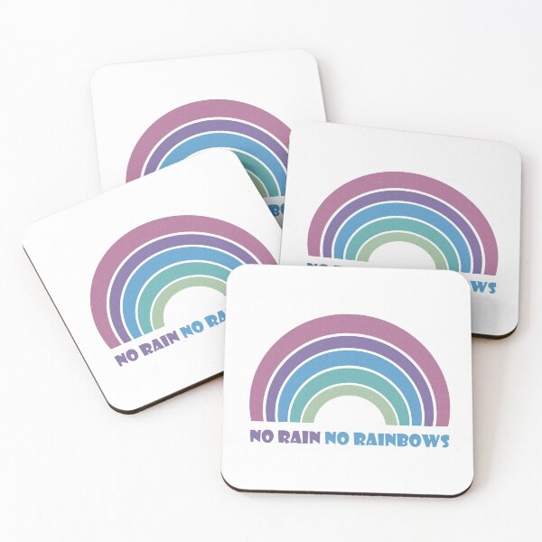 Item preview, 70's Retro No Rain No Rainbows Uplifting Desing designed and sold by CynthiaGraphics.