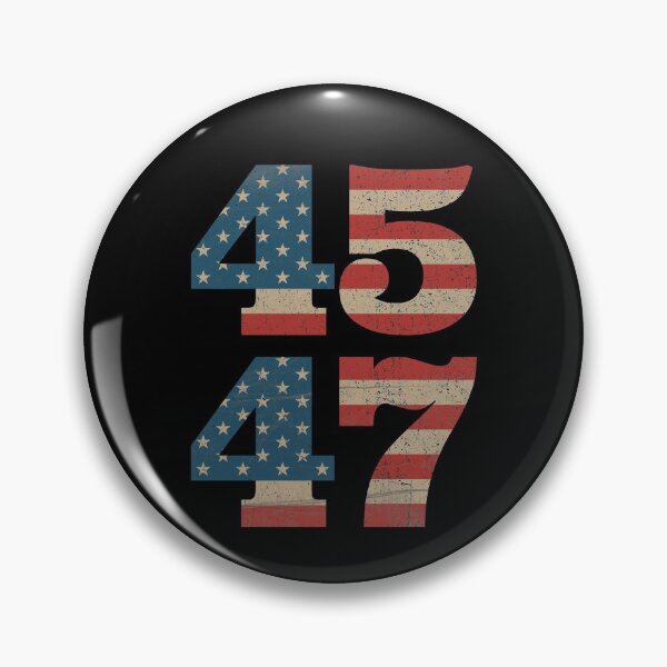 Item preview, 45 47 Trump 2024 Vintage Usa American Flag designed and sold by Go-Fun.