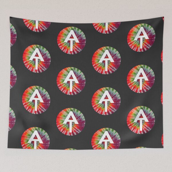 Item preview, Appalachian Trail Blaze Appalachian Trail Marker Tie Dye designed and sold by yelly123.
