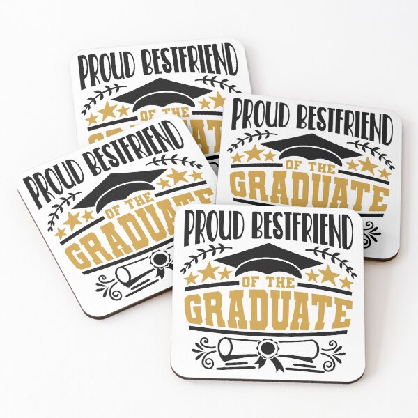 Item preview, Proud Bestfriend Of The Graduate Graduation Gift designed and sold by PurefireGifts.