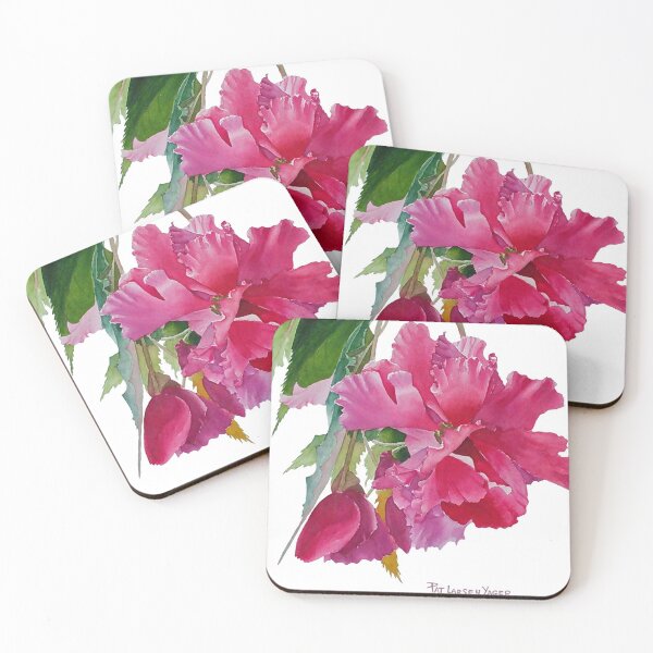 Item preview, Ruffled Begonia Watercolor designed and sold by Pat Yager.