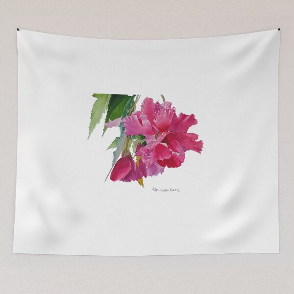 Item preview, Ruffled Begonia Watercolor designed and sold by Pat Yager.
