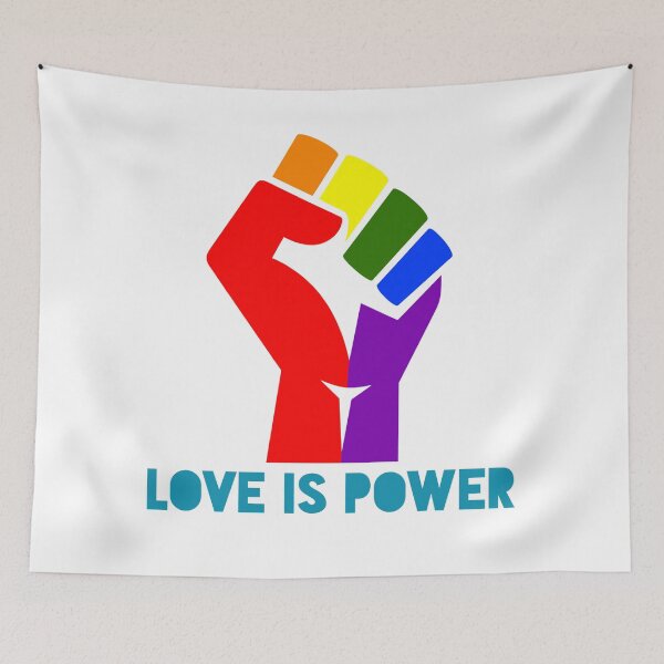 Item preview, Love is Power designed and sold by BubuArt.