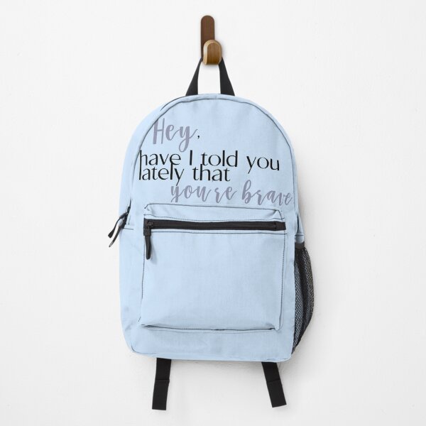 Item preview, hey have I told you lately that you're brave? | red, white and royal blue  designed and sold by Pinu92.