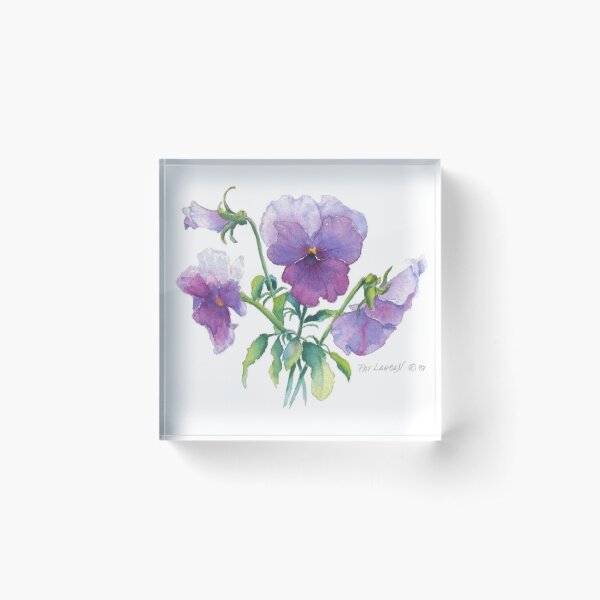 Item preview, Lavender Pansy designed and sold by Pat Yager.