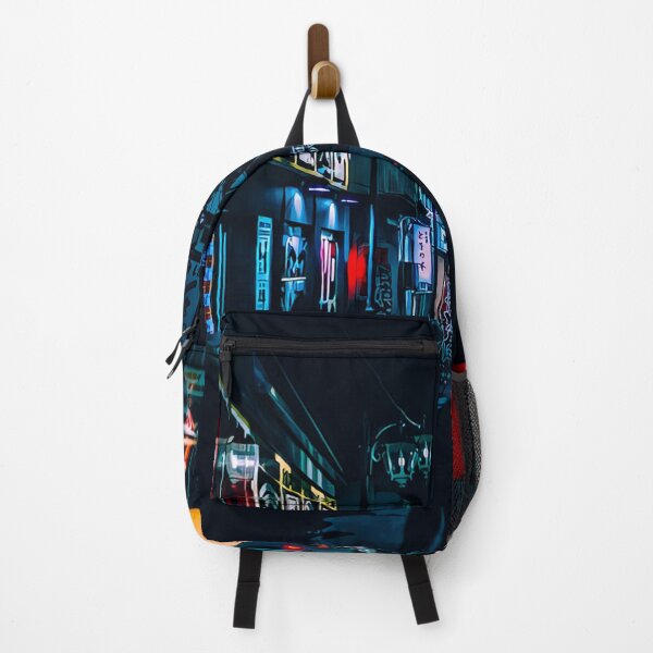 Item preview, Cyberpunk Japan Night Street designed and sold by KaremaJ.