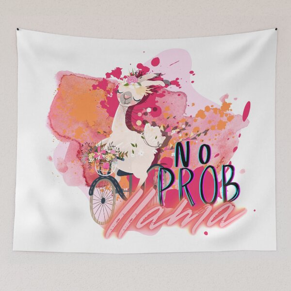 Item preview, No Problem Llama No prob designed and sold by indigofox-x.